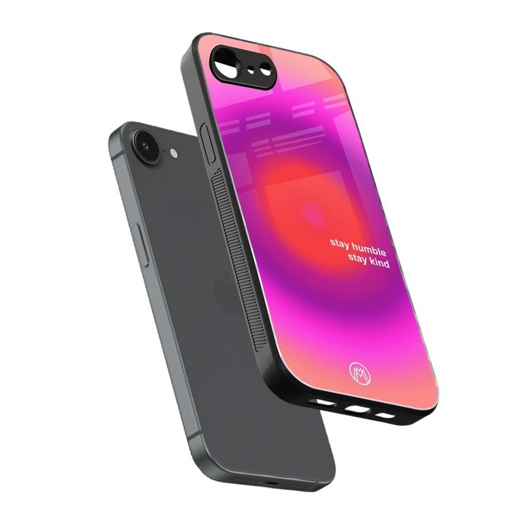 stay kind back phone cover | glass case for iphone 16e
