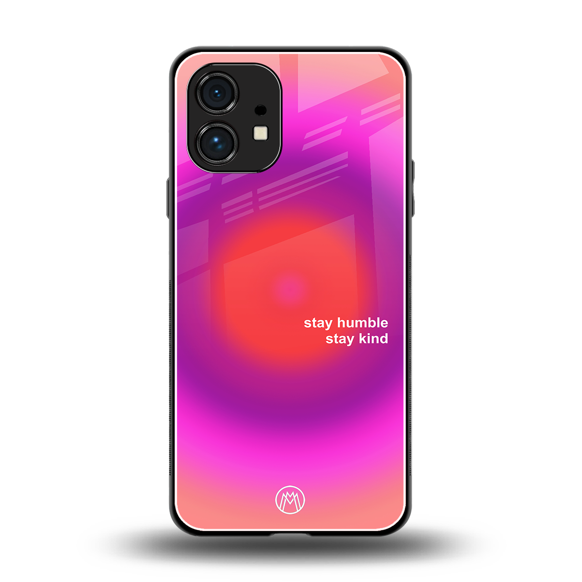 stay kind back phone cover | glass case for nothing phone 1