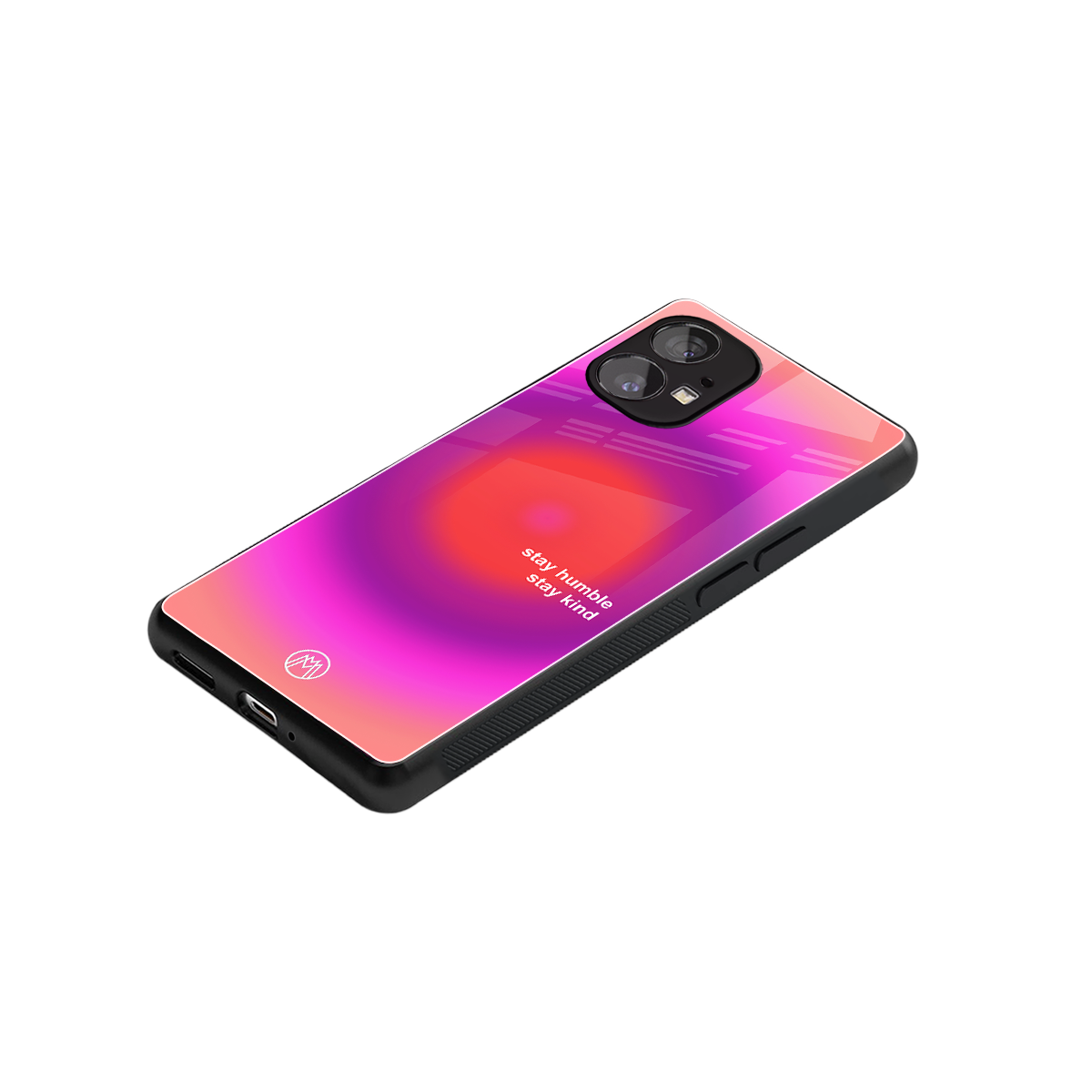 stay kind back phone cover | glass case for nothing phone 1