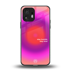 stay kind back phone cover | glass case for nothing phone 2
