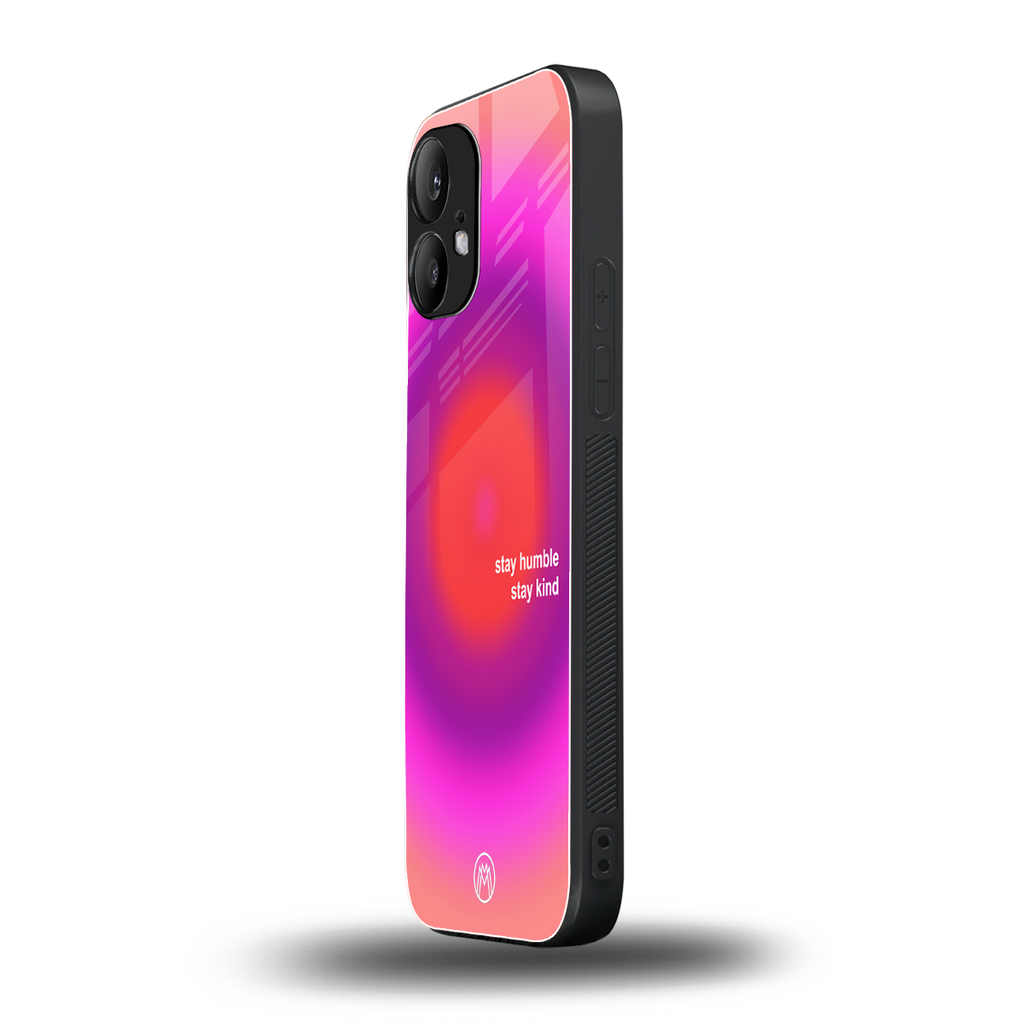 stay kind back phone cover | glass case for nothing phone 2