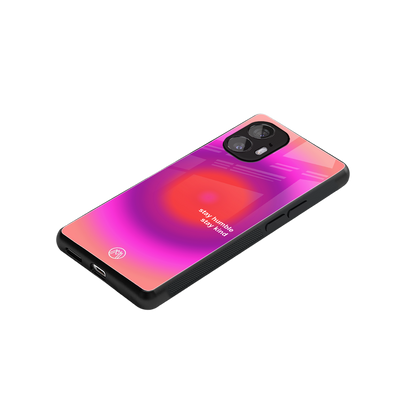 stay kind back phone cover | glass case for nothing phone 2