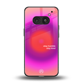 stay kind back phone cover | glass case for nothing phone 2a