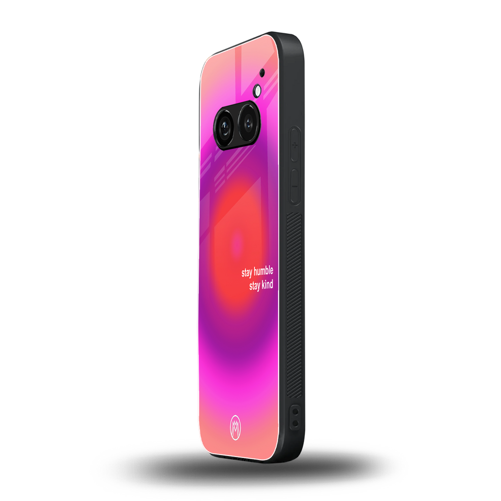 stay kind back phone cover | glass case for nothing phone 2a