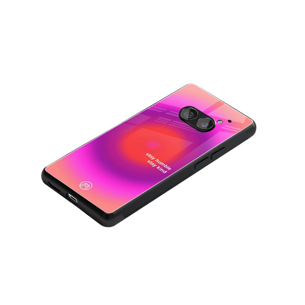stay kind back phone cover | glass case for nothing phone 2a