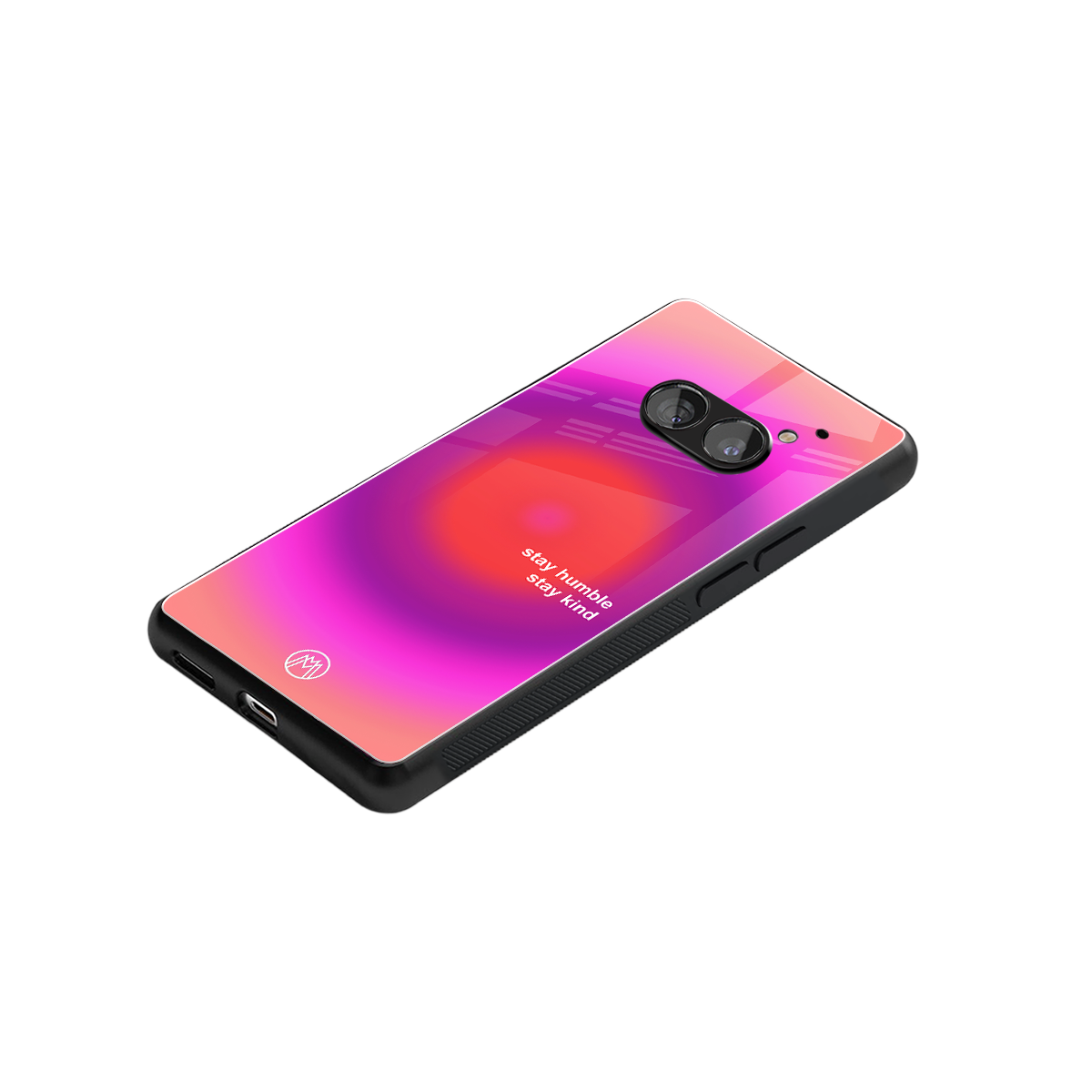 stay kind back phone cover | glass case for nothing phone 2a