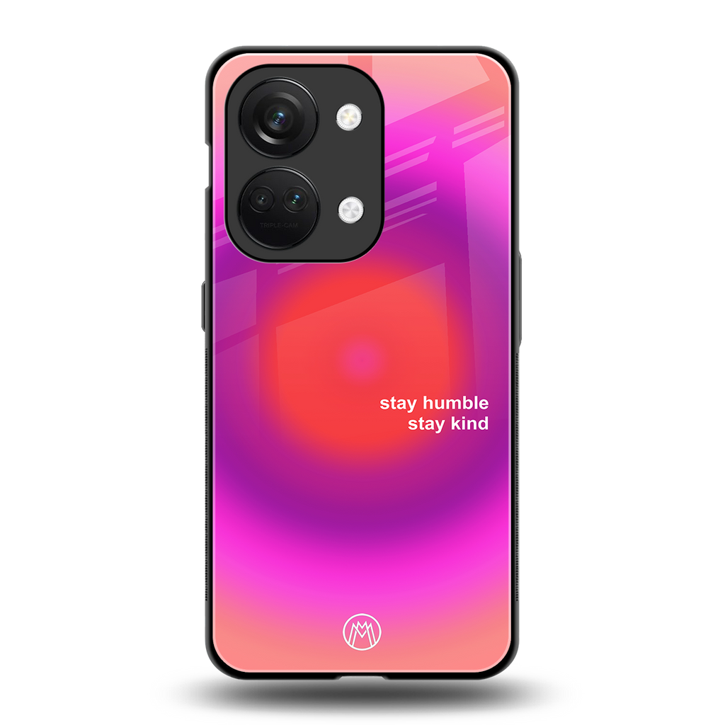 stay kind back phone cover | glass case for oneplus nord 3