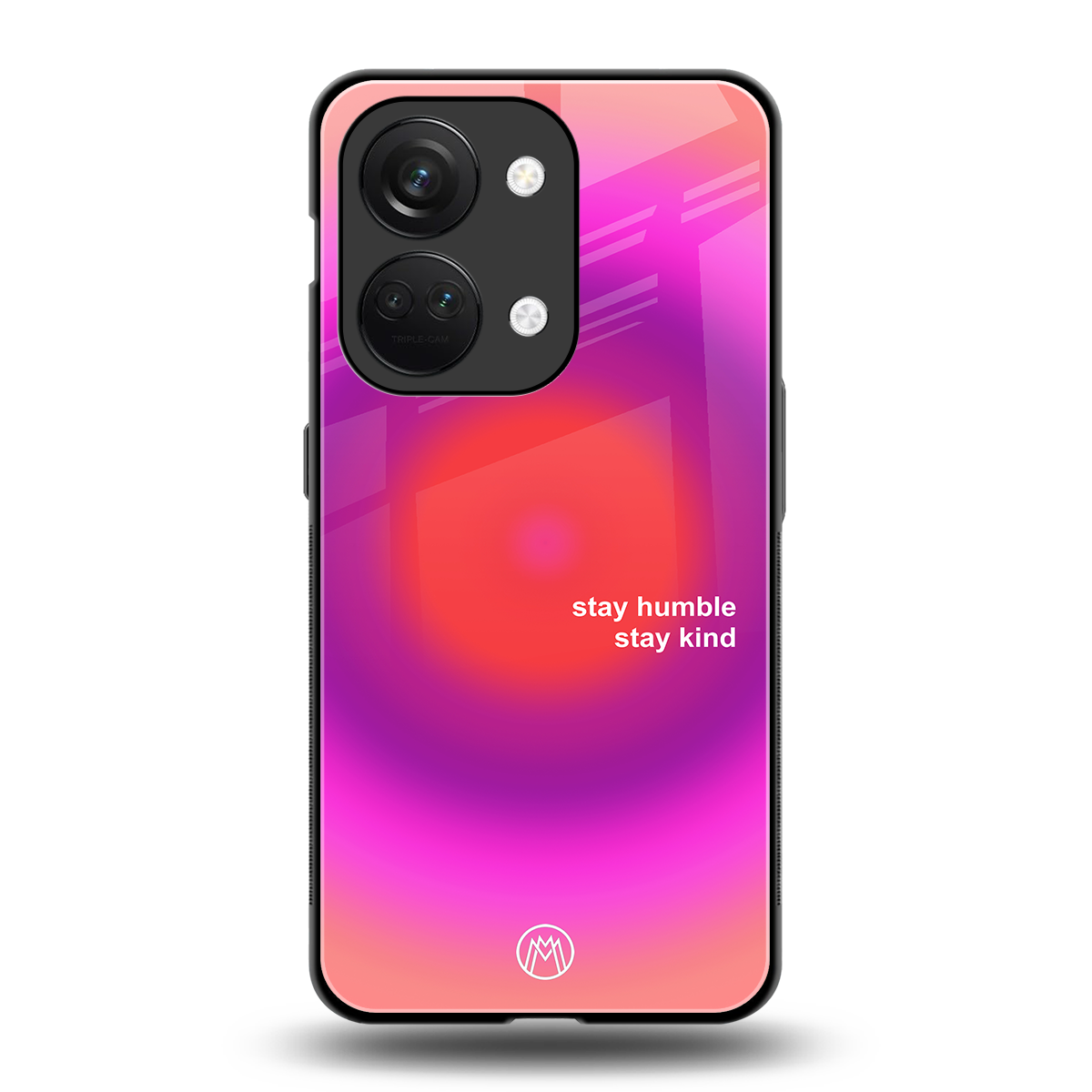 stay kind back phone cover | glass case for oneplus nord 3