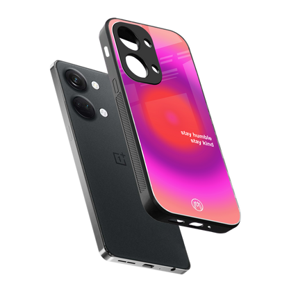stay kind back phone cover | glass case for oneplus nord 3