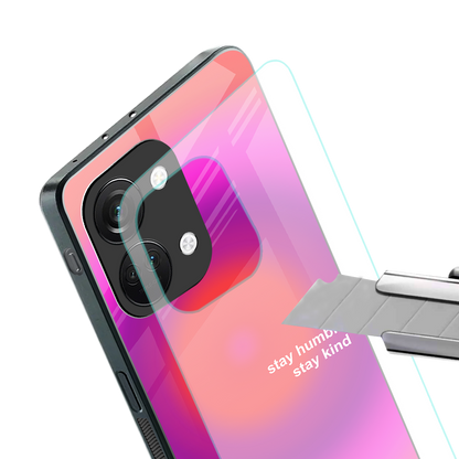 stay kind back phone cover | glass case for oneplus nord 3