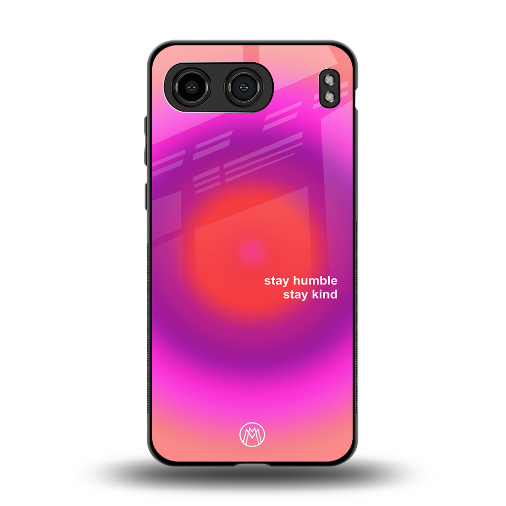 stay kind back phone cover | glass case for oneplus nord 4