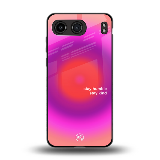 stay kind back phone cover | glass case for oneplus nord 4