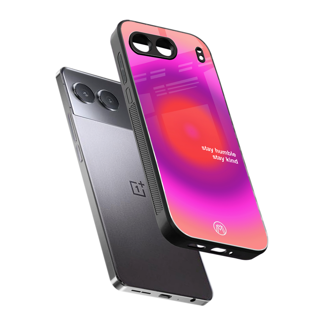 stay kind back phone cover | glass case for oneplus nord 4