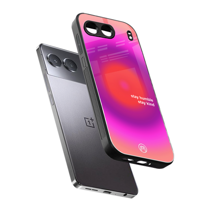stay kind back phone cover | glass case for oneplus nord 4