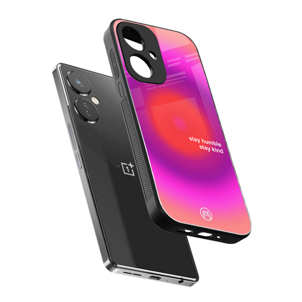 stay kind back phone cover | glass case for oneplus nord ce 3