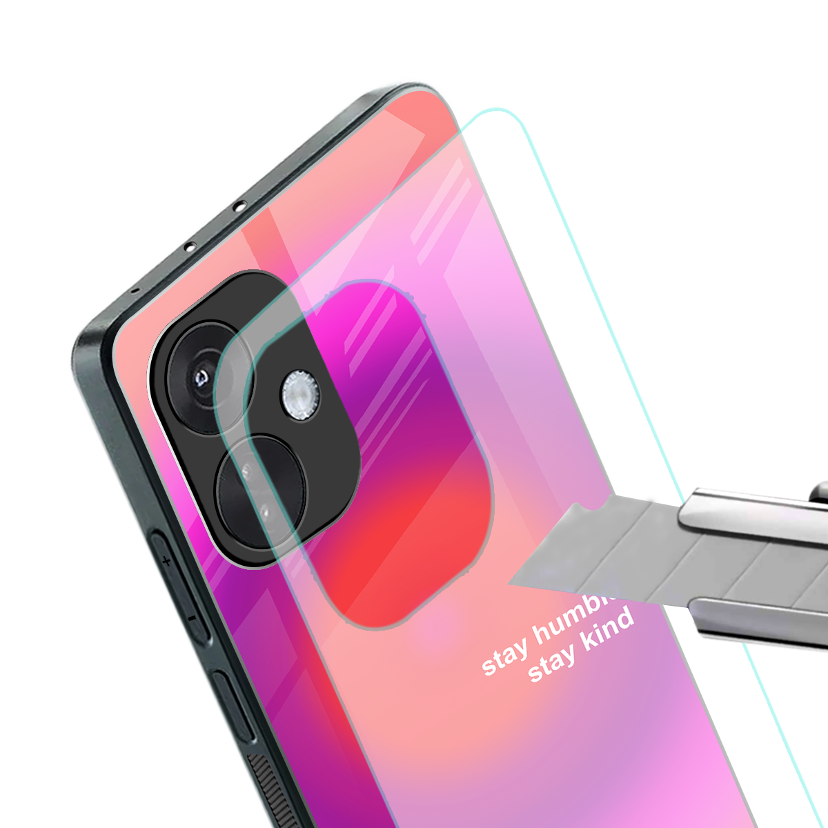 stay kind back phone cover | glass case for oneplus nord ce 3