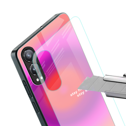 stay kind back phone cover | glass case for oneplus nord ce 4 lite