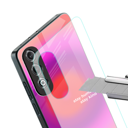 stay kind back phone cover | glass case for oneplus nord ce 4