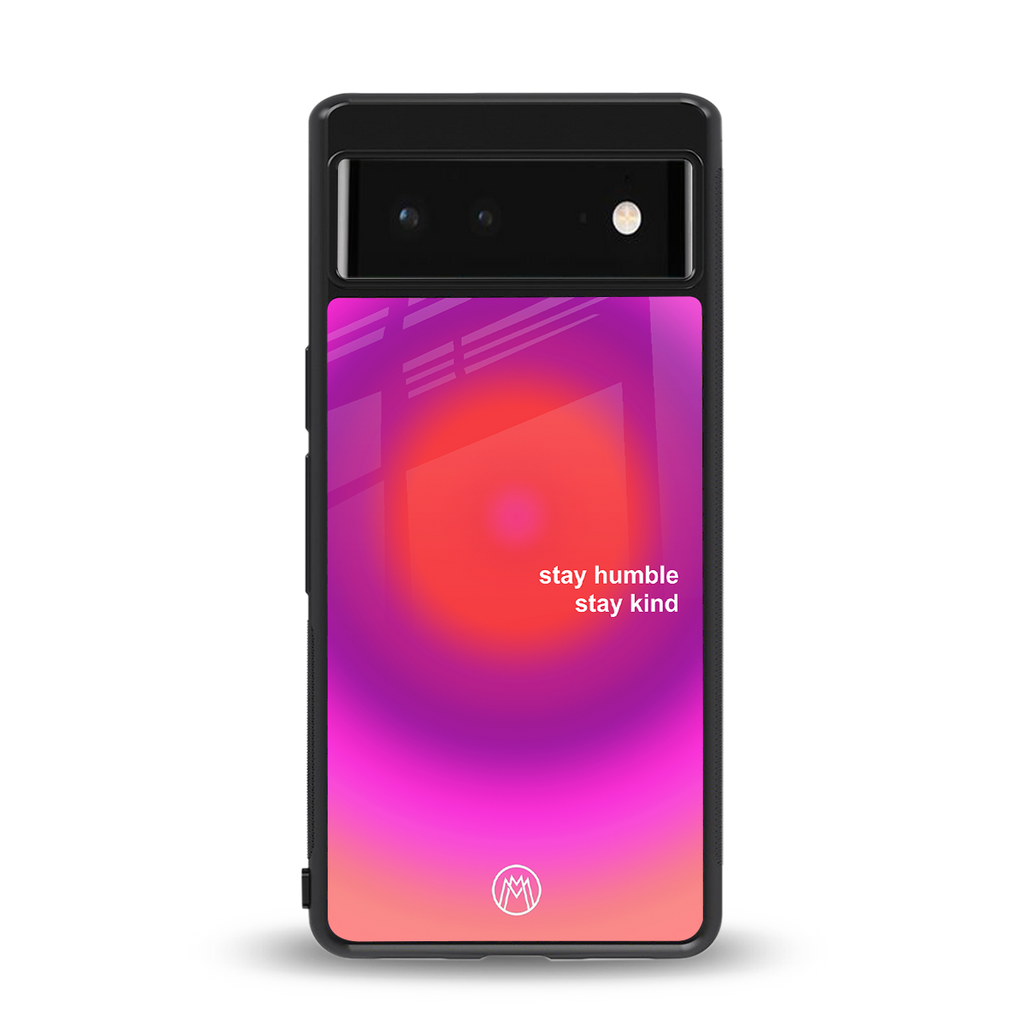 stay kind back phone cover | glass case for google pixel 6