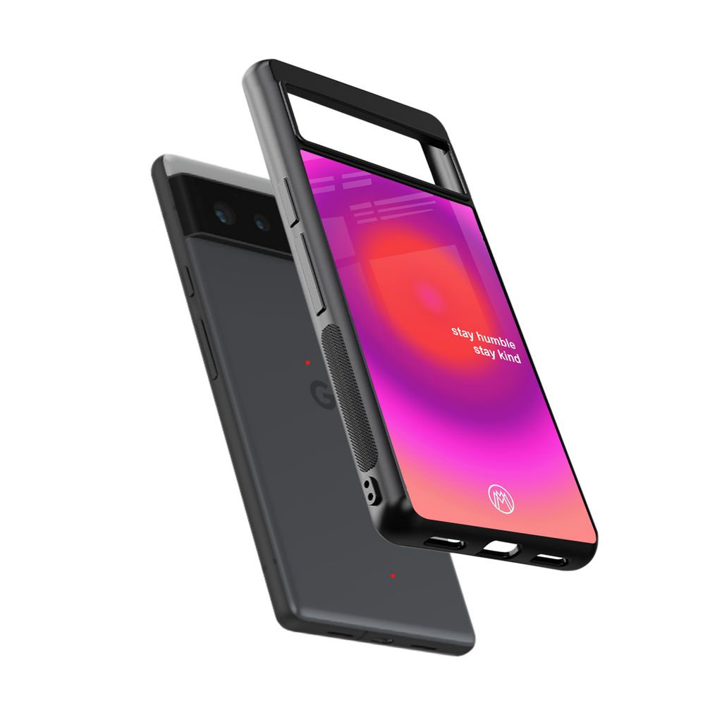 stay kind back phone cover | glass case for google pixel 6