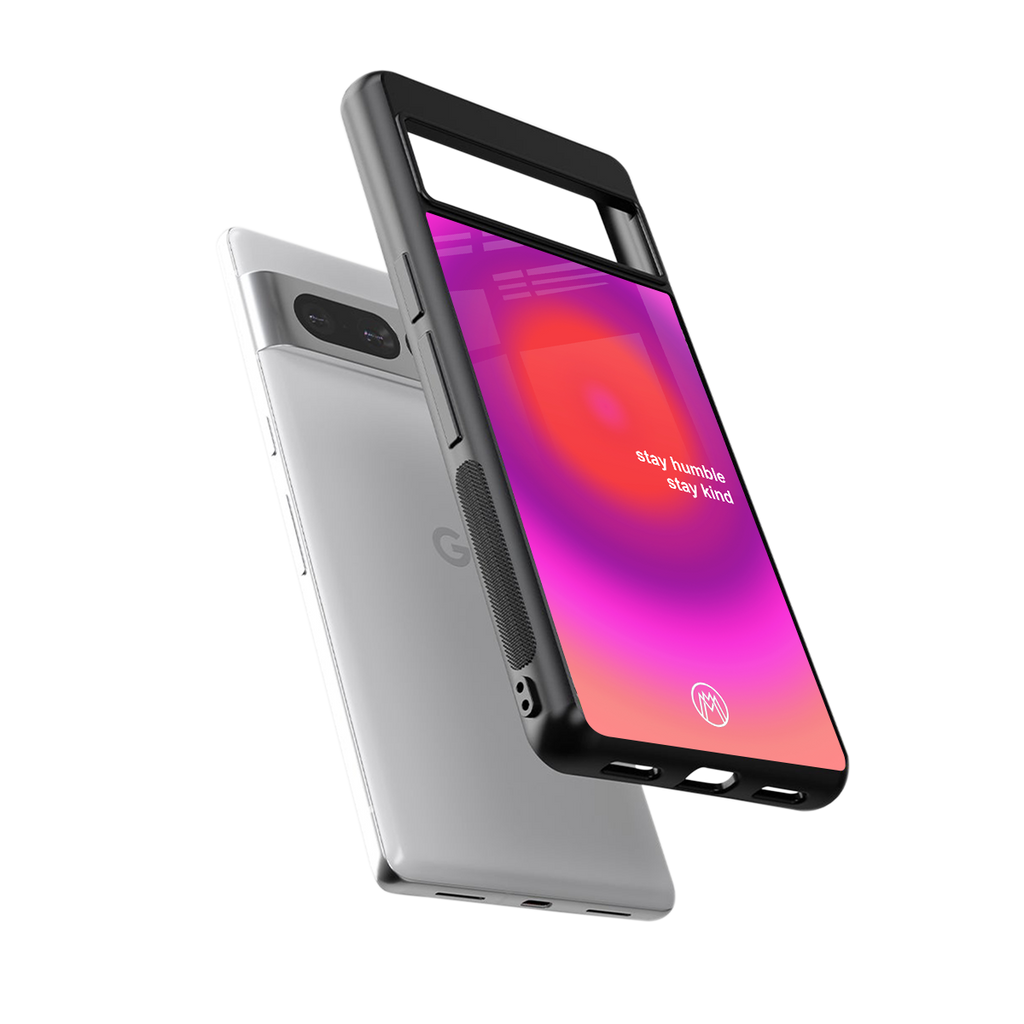 stay kind back phone cover | glass case for google pixel 7 pro