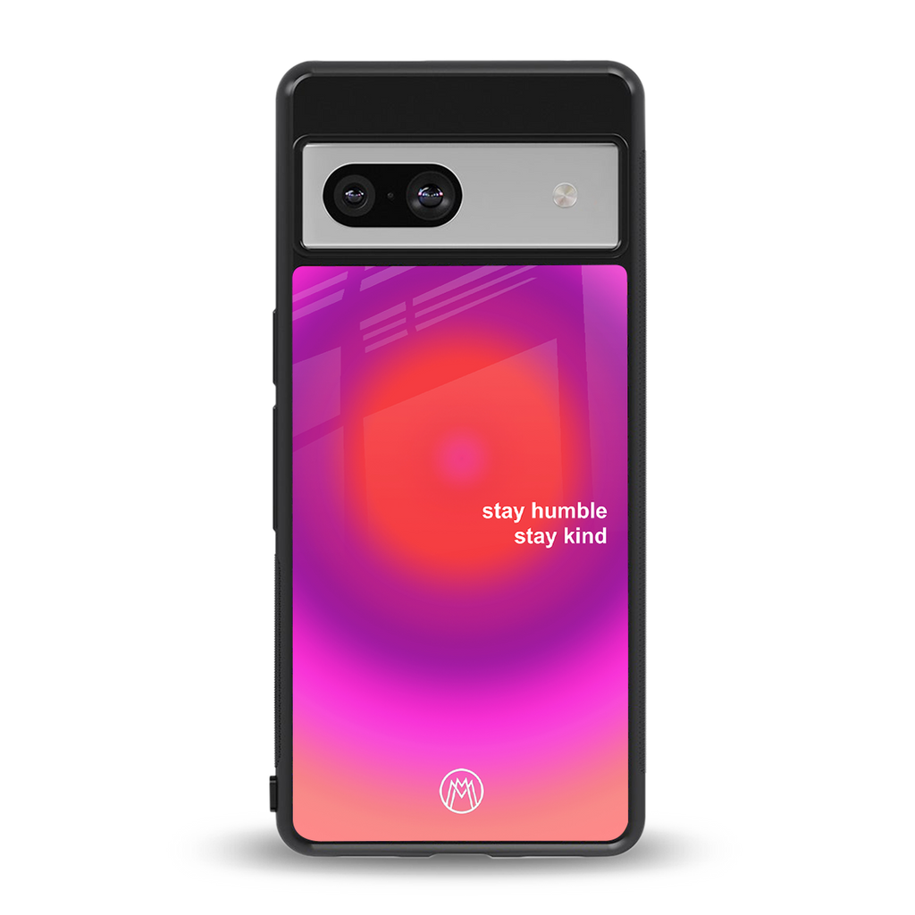 stay kind back phone cover | glass case for Google Pixel 7