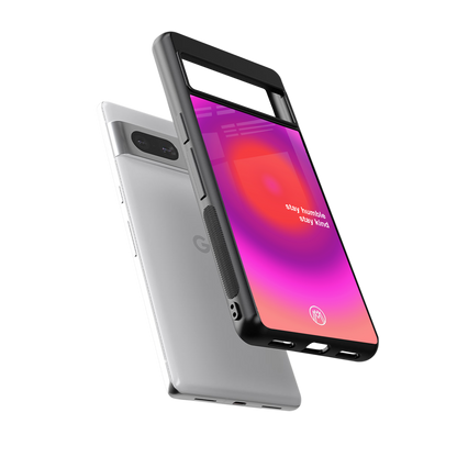 stay kind back phone cover | glass case for Google Pixel 7A