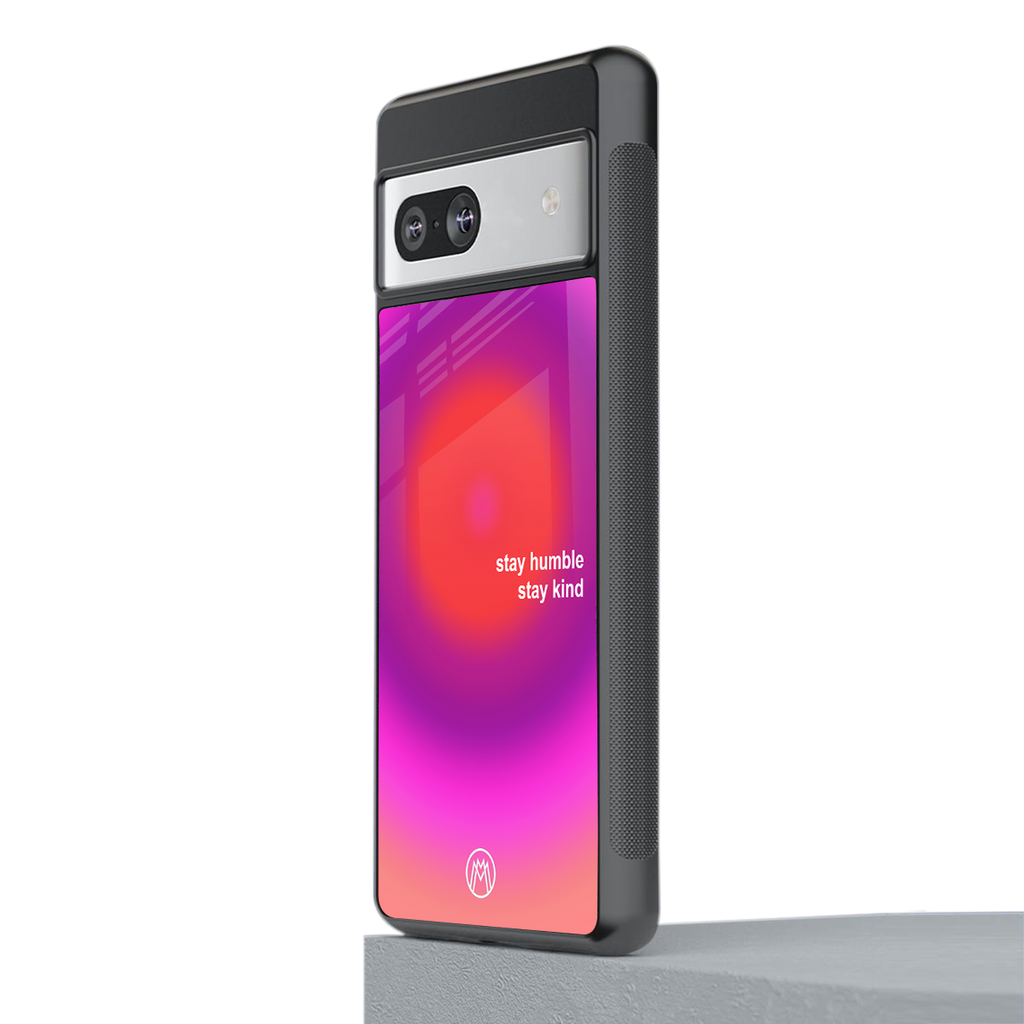 stay kind back phone cover | glass case for Google Pixel 7