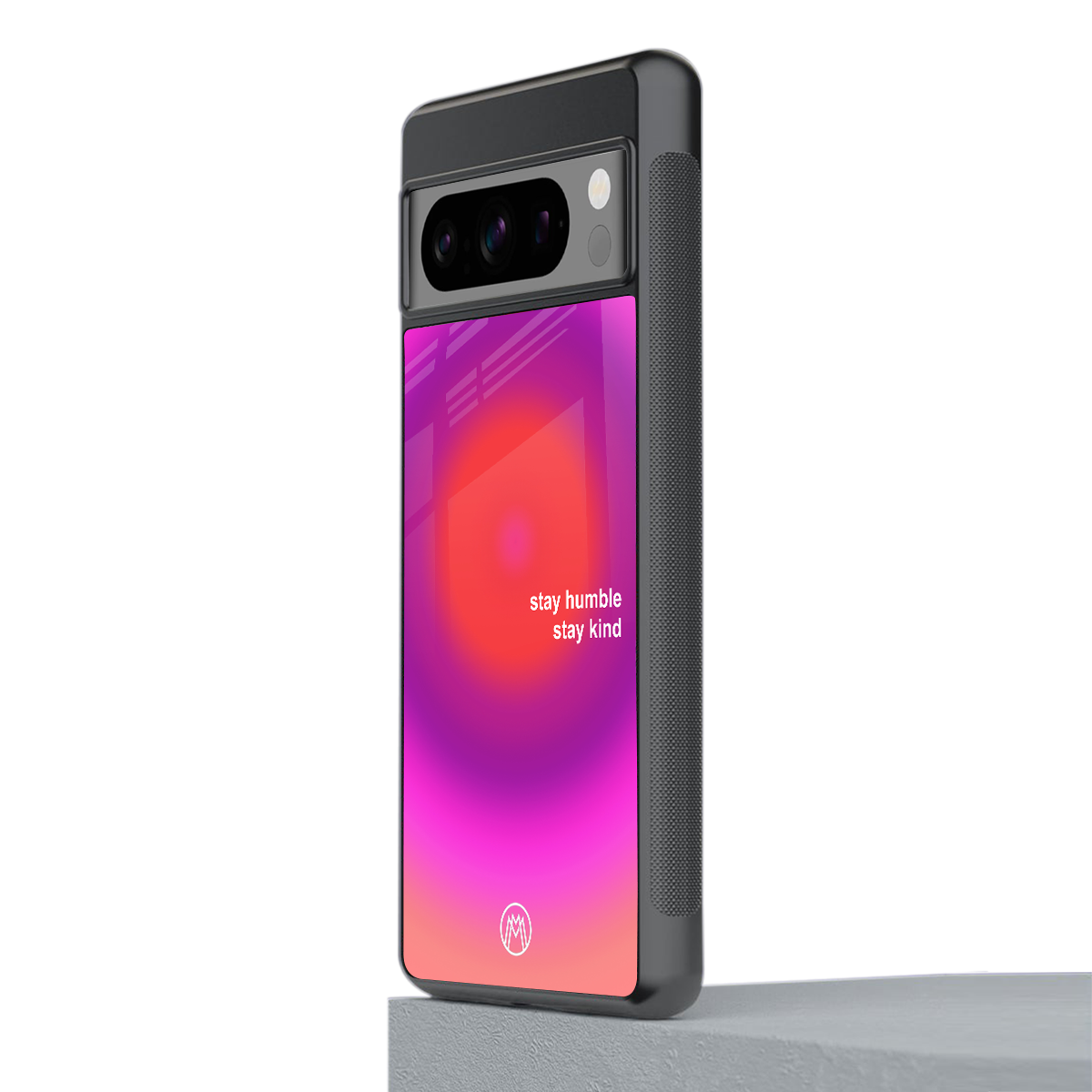 stay kind back phone cover | glass case for google pixel 8 pro
