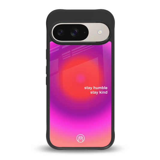 stay kind back phone cover | glass case for google pixel 9