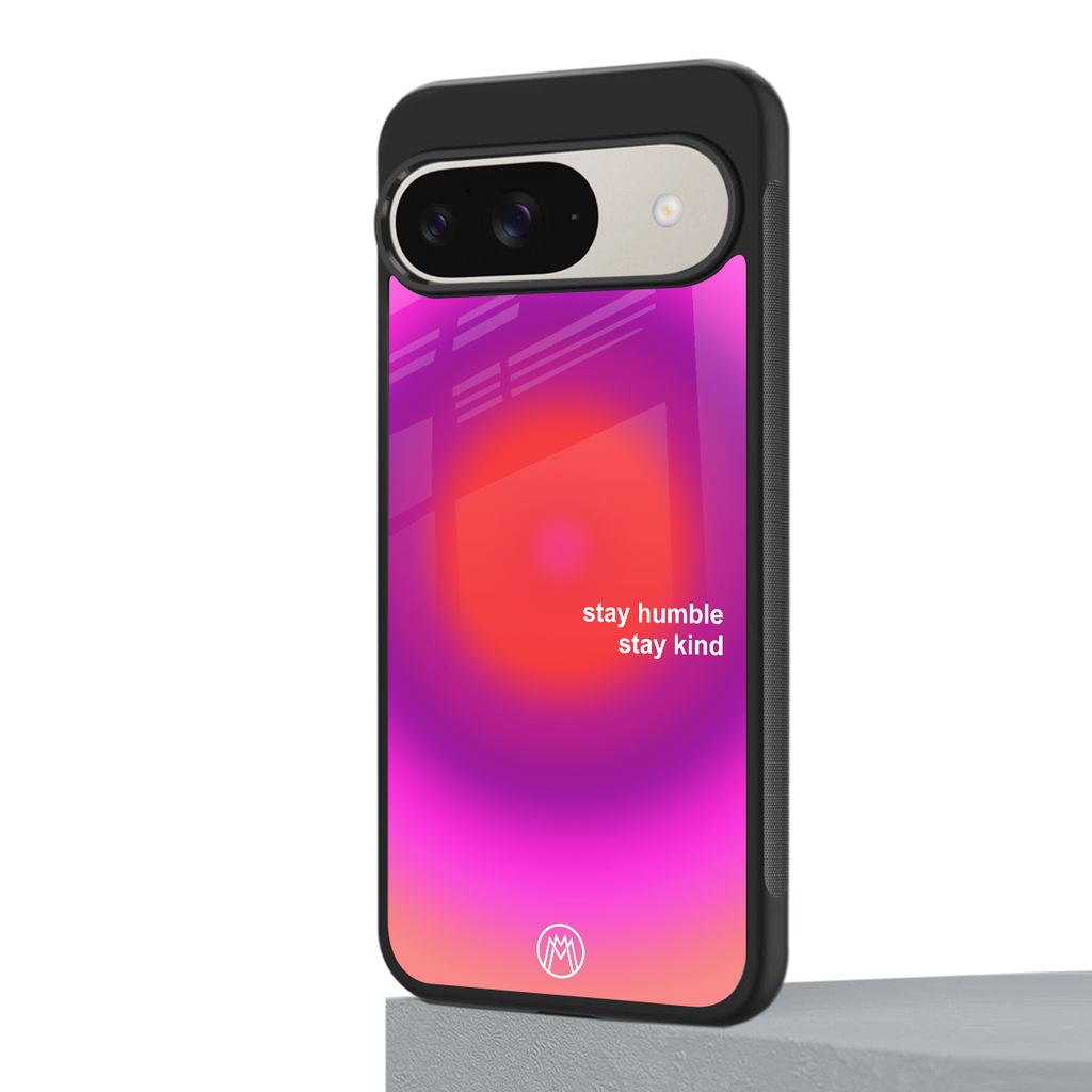 stay kind back phone cover | glass case for google pixel 9