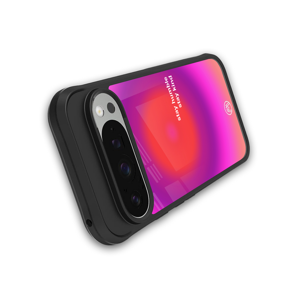 stay kind back phone cover | glass case for google pixel 9 pro