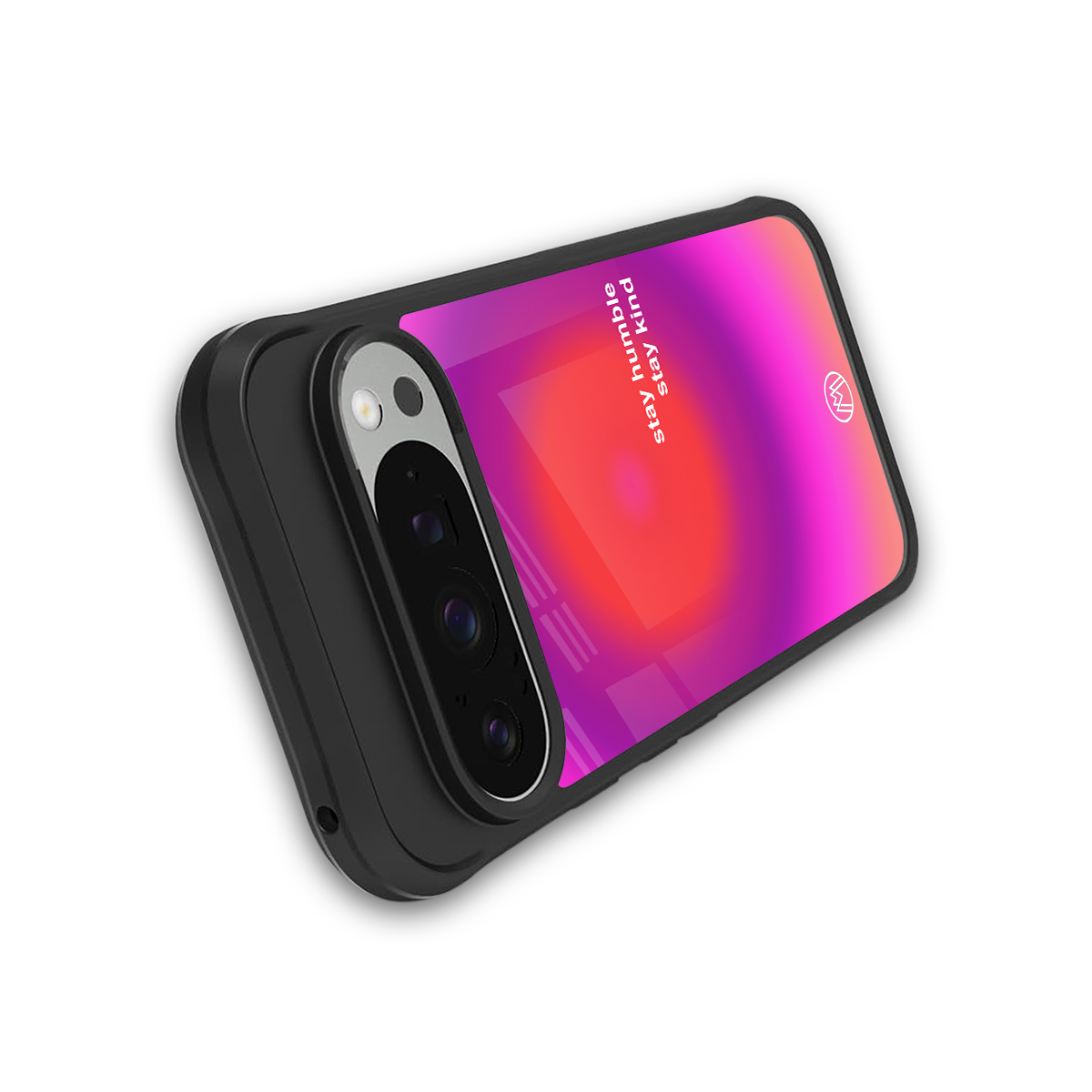 stay kind back phone cover | glass case for google pixel 9 pro