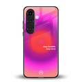 stay kind back phone cover | glass case for samsung galaxy s24 plus