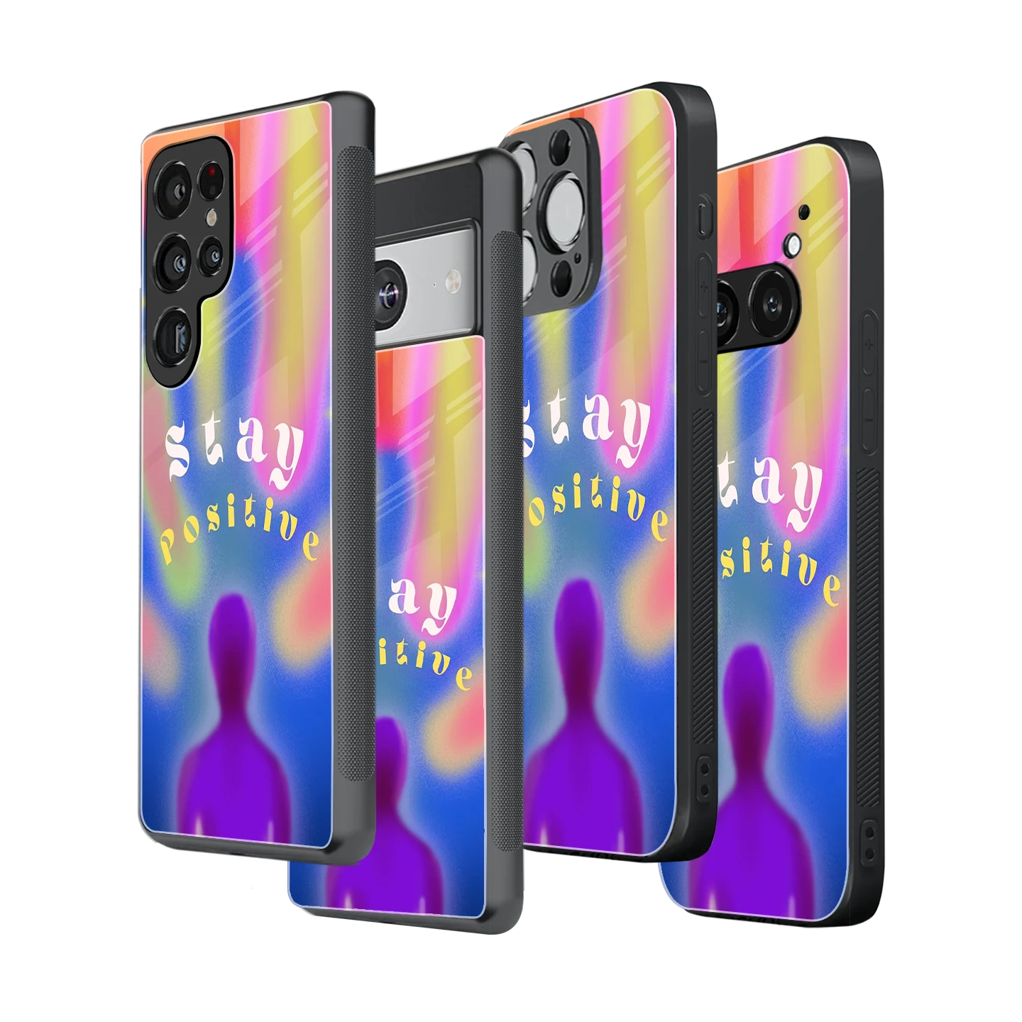 Stylish Glass Back Case for All Smartphones iPhone, Samsung, OnePlus, Pixel, Redmi, Oppo, Vivo, Motorola
