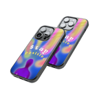 Protective Glass Back Phone Case Compatible with iPhone, Samsung, OnePlus, Pixel & More