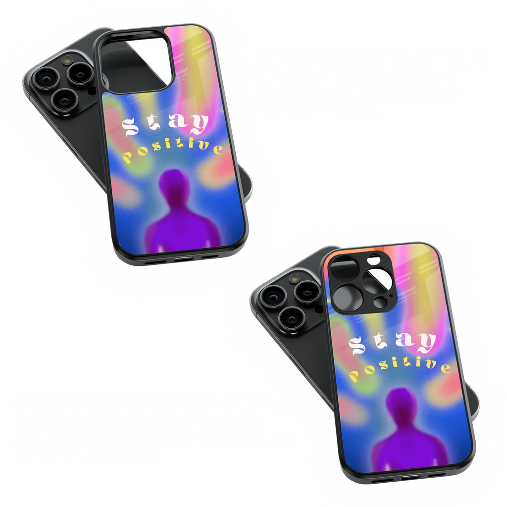 Trendy Glass Back Mobile Case for iPhone, Samsung, Redmi, OnePlus, Google Pixel, Motorola