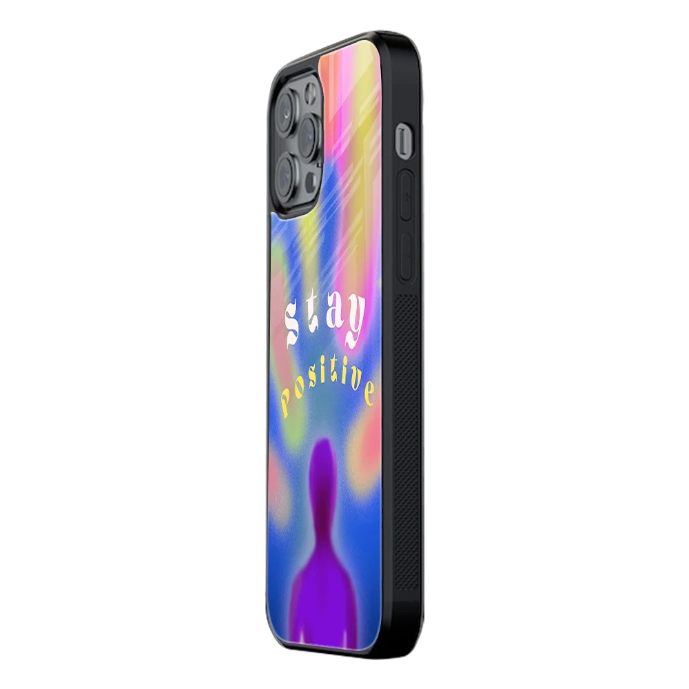 Slim Glass Back Phone Case for Multiple Brands iPhone, Samsung, Redmi, OnePlus, Oppo, Vivo