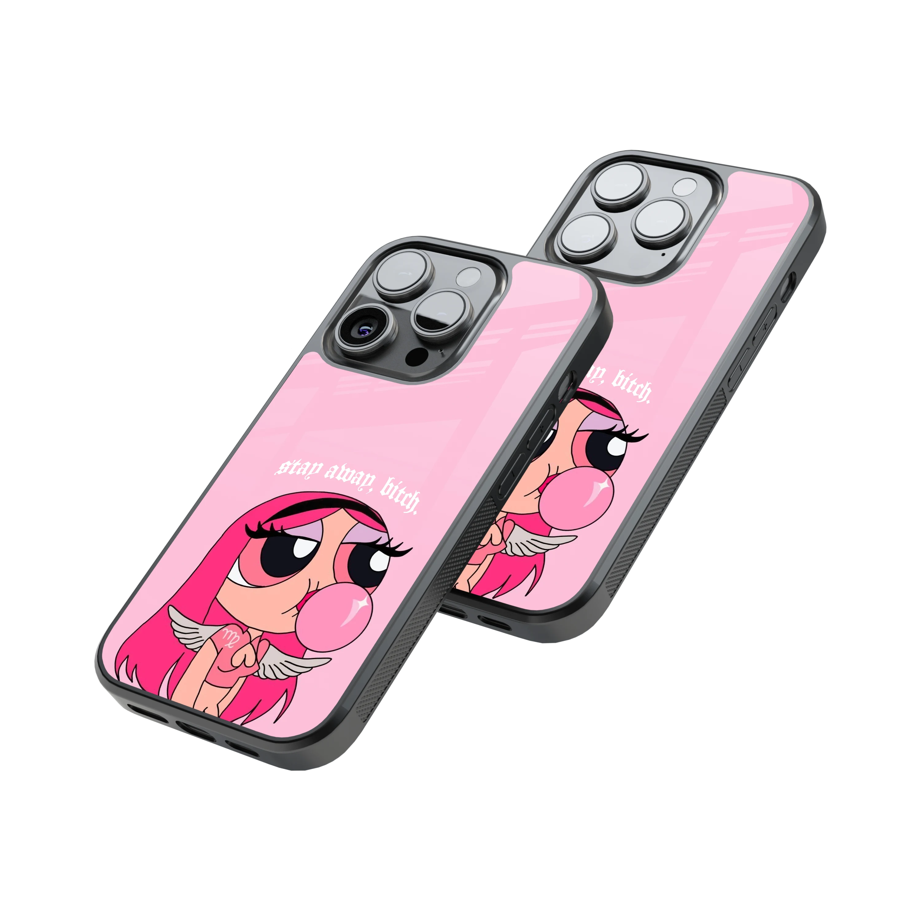 Protective Glass Back Phone Case Compatible with iPhone, Samsung, OnePlus, Pixel & More