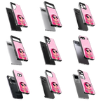Durable Glass Back Mobile Case for iPhone, Samsung, OnePlus, Google Pixel, Redmi, Vivo, Oppo