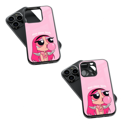 Trendy Glass Back Mobile Case for iPhone, Samsung, Redmi, OnePlus, Google Pixel, Motorola
