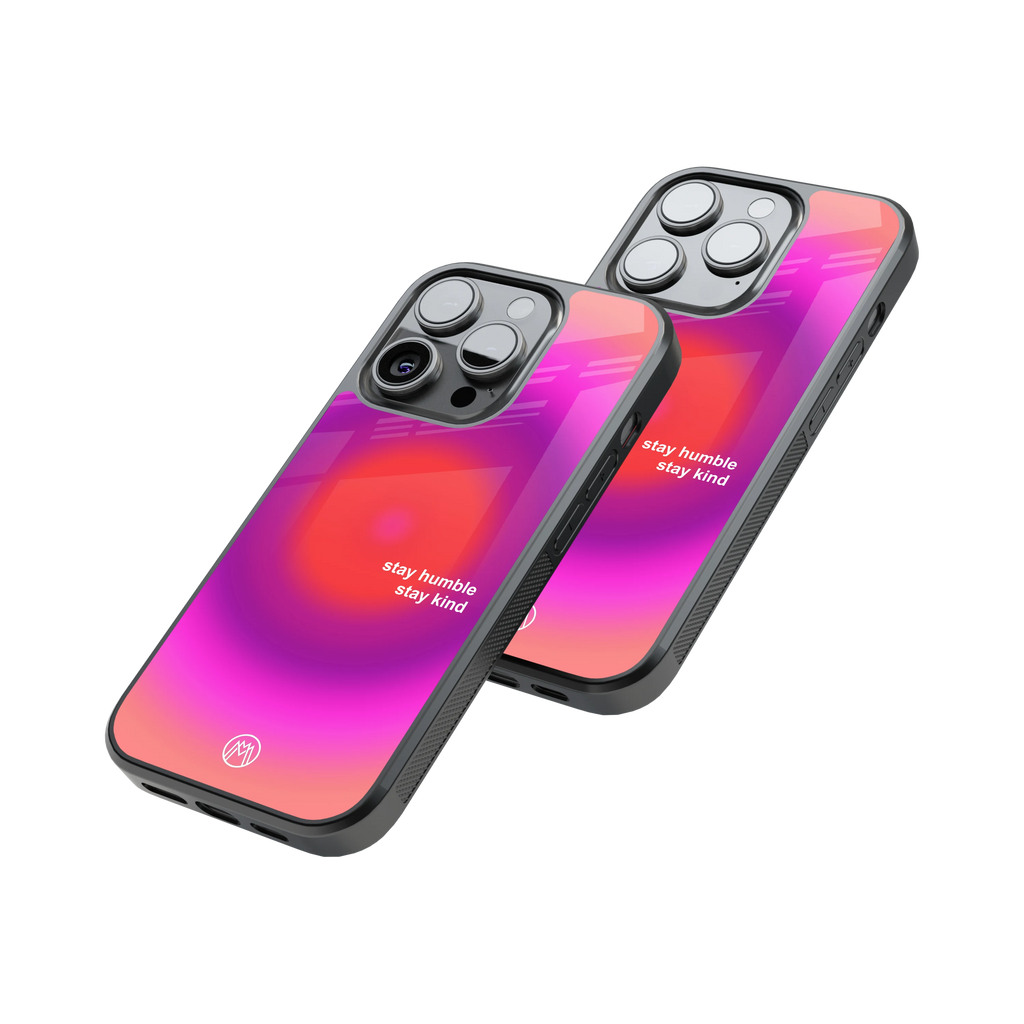 Protective Glass Back Phone Case Compatible with iPhone, Samsung, OnePlus, Pixel & More