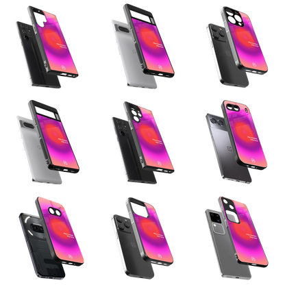 Durable Glass Back Mobile Case for iPhone, Samsung, OnePlus, Google Pixel, Redmi, Vivo, Oppo