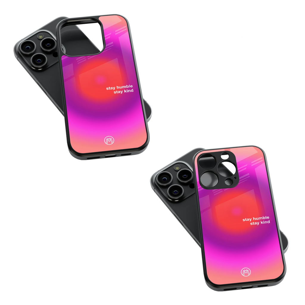 Trendy Glass Back Mobile Case for iPhone, Samsung, Redmi, OnePlus, Google Pixel, Motorola