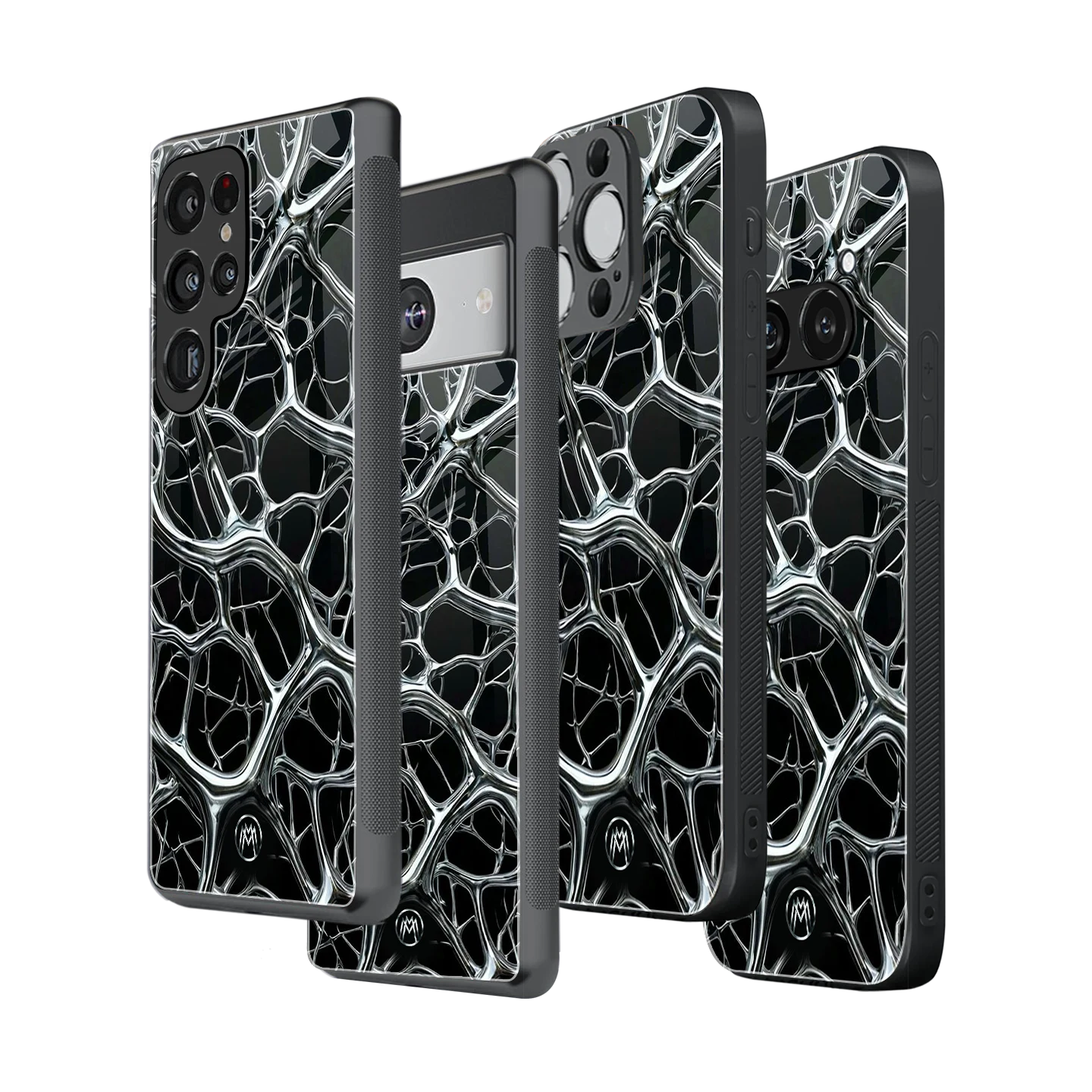 Stylish Glass Back Case for All Smartphones iPhone, Samsung, OnePlus, Pixel, Redmi, Oppo, Vivo, Motorola