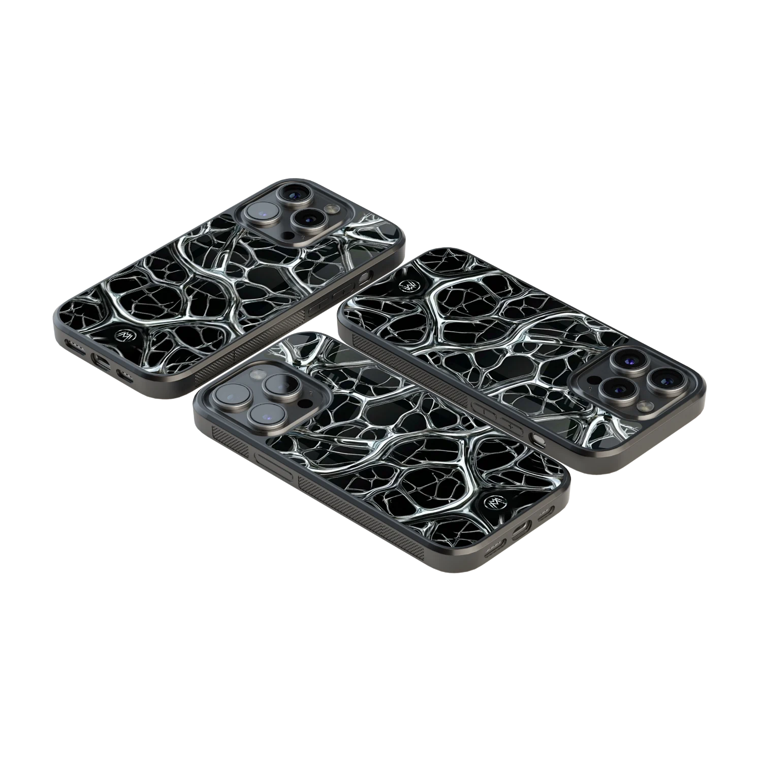 Luxury Glass Back Mobile Cover for iPhone, Samsung Galaxy, OnePlus, Pixel, Redmi & More