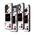 Polaroid Personalised Glass Phone Case