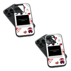 Polaroid Personalised Glass Phone Case