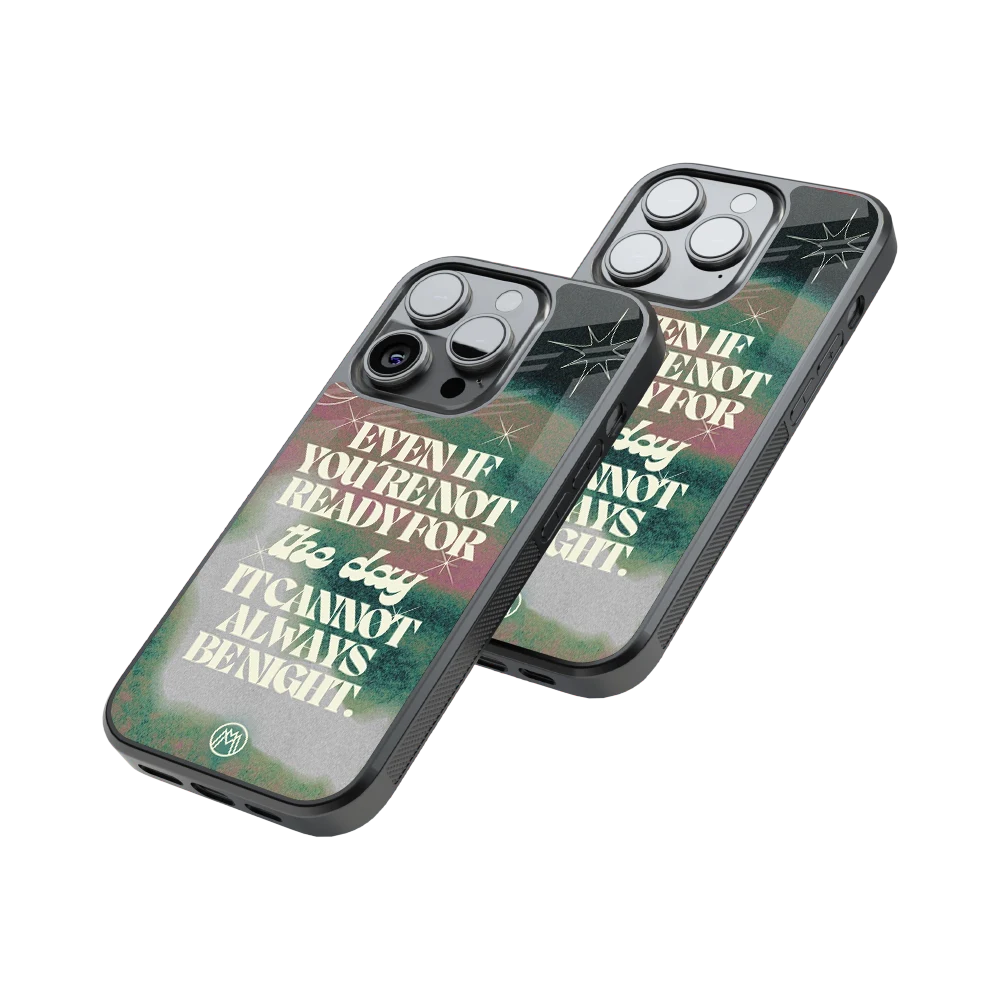 Protective Glass Back Phone Case Compatible with iPhone, Samsung, OnePlus, Pixel & More