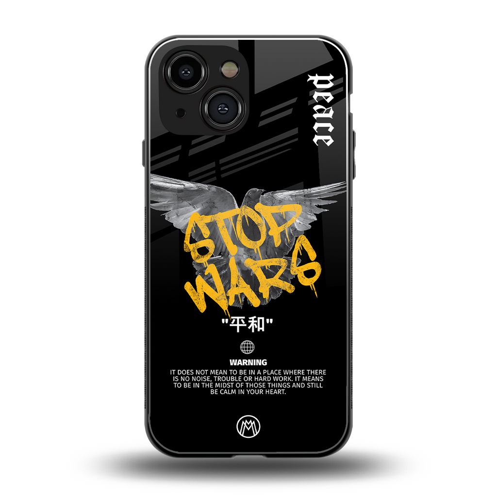 stop wars back phone cover | glass case for iphone 13 mini